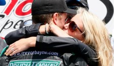 Late pass gives Trevor Bayne NASCAR Nationwide Series Iowa victory By K.J. Pilcher, Special to NASCAR Wire Service: Marriage hasn’t slowed down Trevor Bayne. The 22-year-old joked over the radio that he should have gotten married a long time ago...