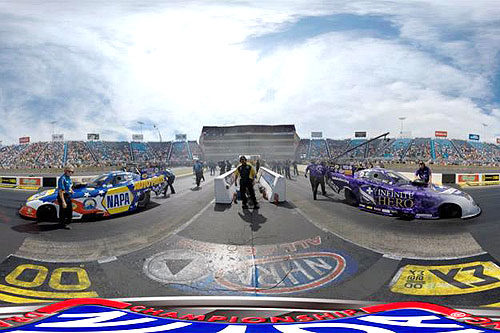 NHRA unveils 360-degree starting-line camera view • motorsportamerica.com