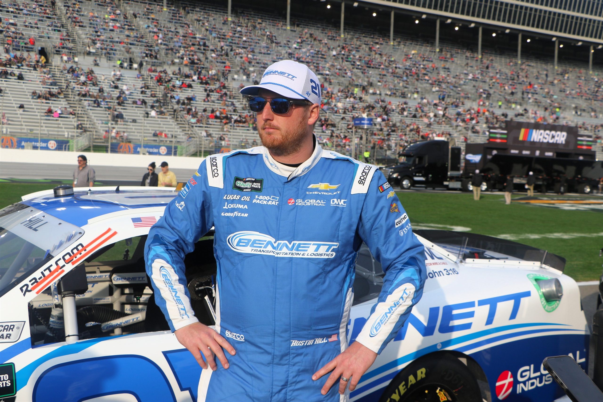 Austin Hill to replace Kyle Busch at the Coca-Cola 600, driving the No. 33 car • Motorsport America